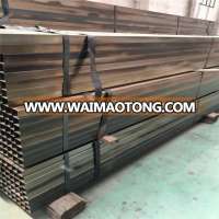 premium quality erw square steel pipe/tube thin wall thickness