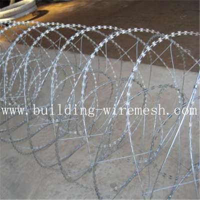 Hot Dipped Concertina Razor Barbed Wire