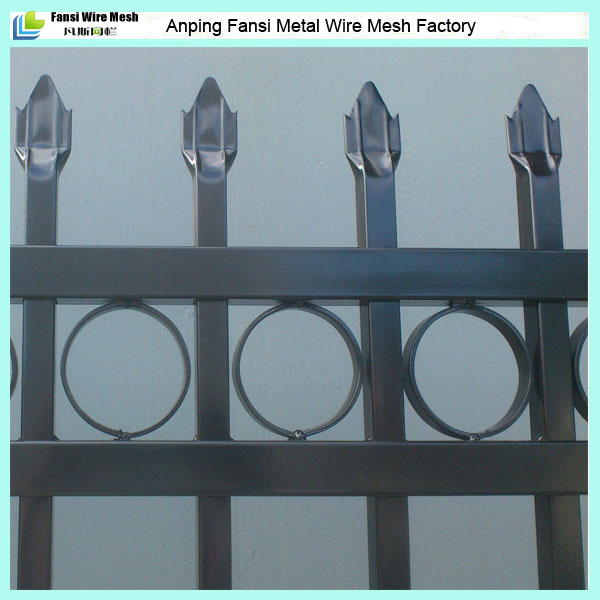 Hot Dipped Galvanzied Steel Tubular Security Fence